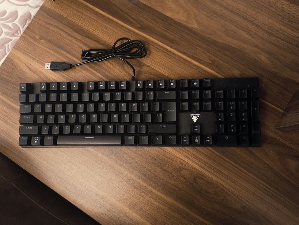 Jedel Gaming KL-58D mexaniki klaviatura satılır. 104 düyməli — Klaviaturalar və siçanlar, Bakı (2)