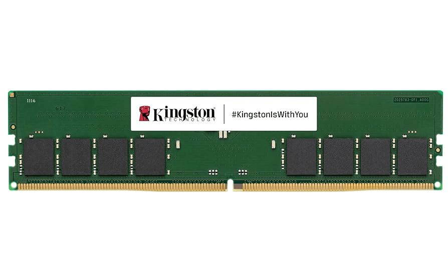 Kingston ValueRAM 48GB (1x48GB) DDR5 5600 MHz CL46 1.1V Memory KVR56U46BD8-48 — Operativ yaddaş, Bakı