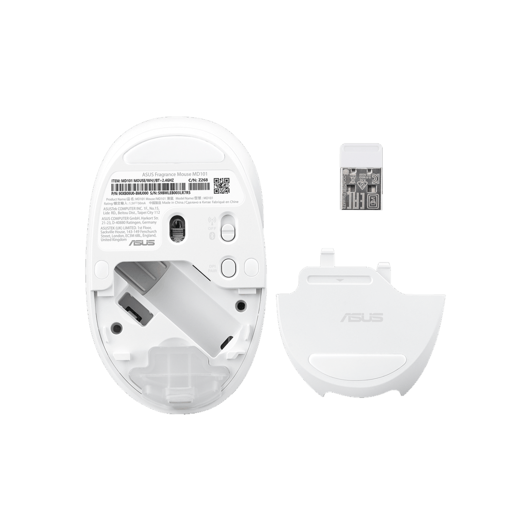 ASUS MD101 Fragrance Mouse 90XB08U0-BMU000 — Klaviaturalar və siçanlar, Bakı (6)