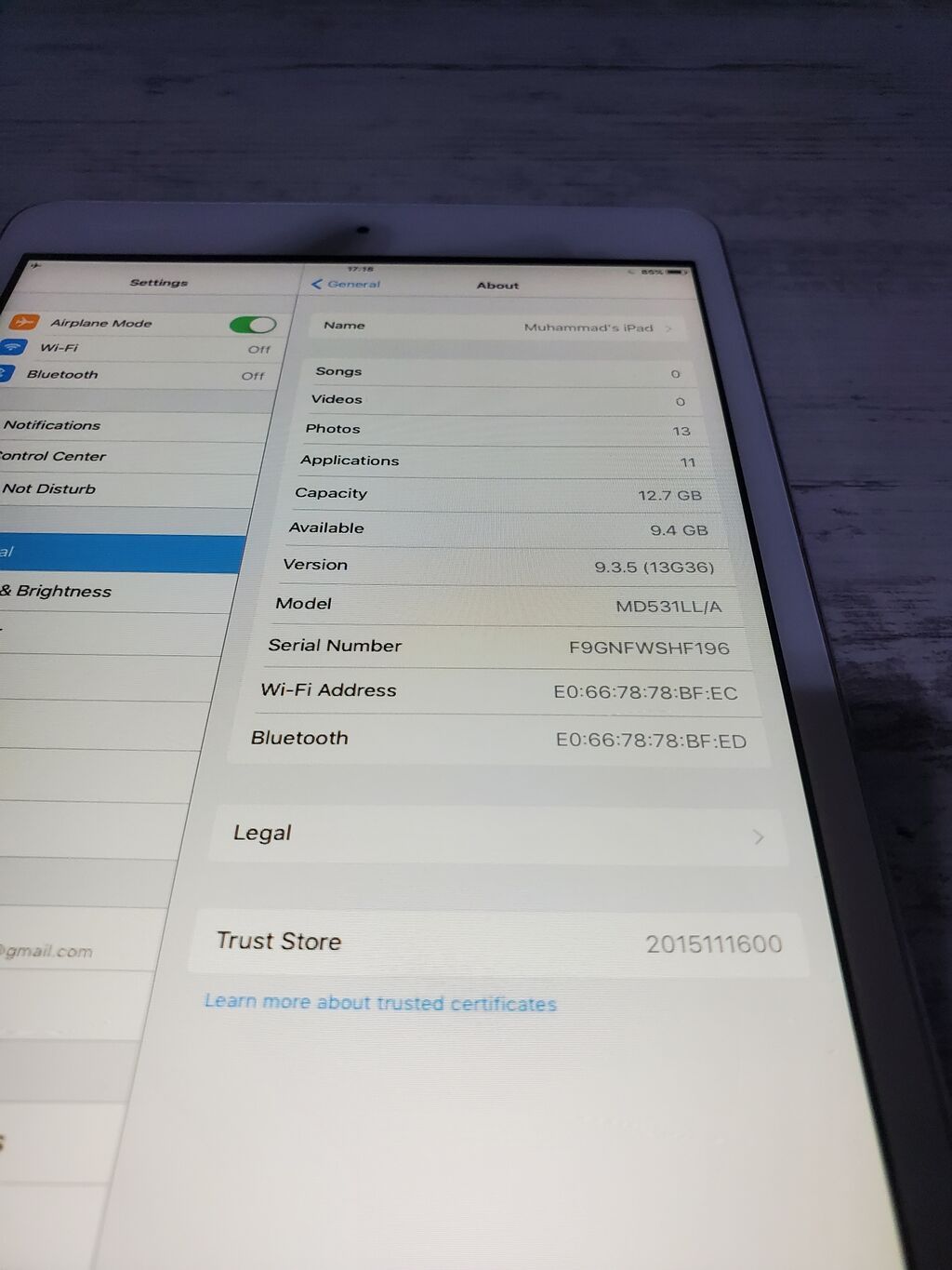 İşlənmiş Apple iPad Mini, 7,9", 64 GB, Ödənişli çatdırılma — Apple, Bakı (6)