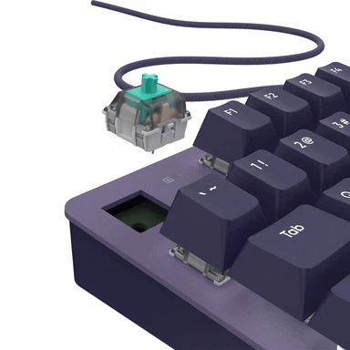 Wired keyboard IO by Red Square Typex v2 Amethyst [g3ms Sapphire] (io215) io215 — Kompüterlər və noutbuklar, Bakı (3)