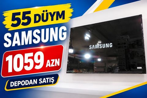 Samsung 55 düym televizor - Ekran ölçüsü: 55 düym – geniş görüntü — Bakı