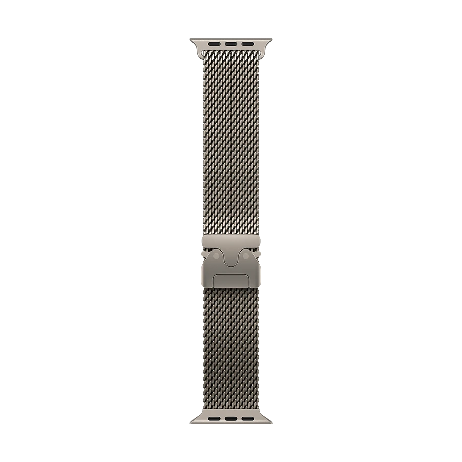 Kəmər Apple Milanese Loop, Apple Watch üçün, 44/45/46/49 mm, M, Natural Titanium — 529 ₼ · Bakı · Ağıllı saatlar Kəmər Apple Milanese Loop, Apple Watch üçün, 44/45/46/49 mm, M, Natural Titanium — Bakı