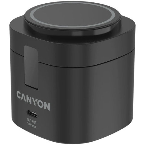 Simsiz enerji toplama cihazı Canyon OnCharge 405, 15 Vt, Qara — Zaryadlovchi qurilmalar