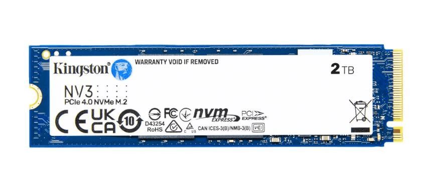 Kingston 2TB 2000G NV3 M.2 2280 NVMe SSD SNV3S/2000G — Sabit diskləri, Bakı