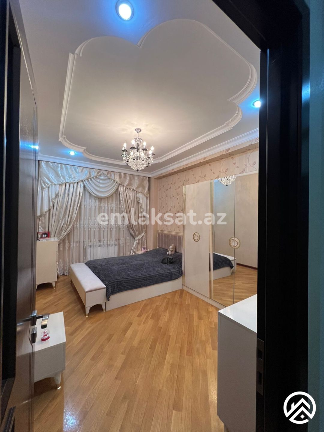 Satılır 4 otaq yeni tikili 140 m², İnşaatçılar metrosu — Mənzil, Bakı (12)