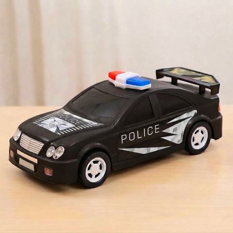 Oyuncaq polis maşını KS30, qara, ABS plastik — Bakı