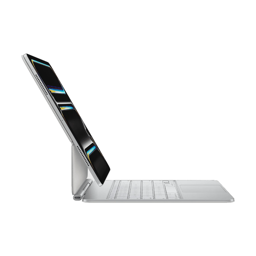 iPad Pro 13 (M4/M5) üçün Apple Magic Keyboard klaviaturalı örtük, Ağ — Şarj cihazları, Bakı (4)