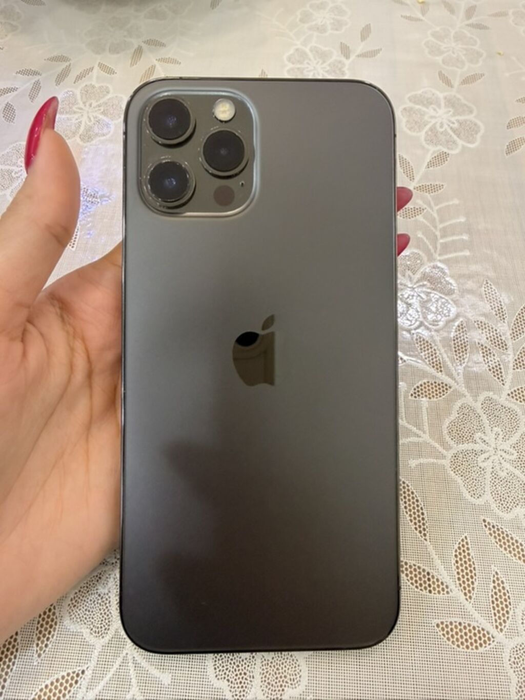 IPhone 12 Pro Max, 128 GB, Graphite, Face ID — Apple iPhone, Bakı