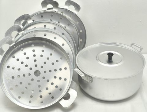 Buxar qazanı Калитва BYZ-1805, 6000 ml, alüminium, gümüşü — Bakı