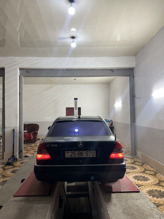 Mercedes C 200, 2.0 L, 1996 il, 251 128 km 25-BK-970 — Avtomobillər, Gəncə (4)
