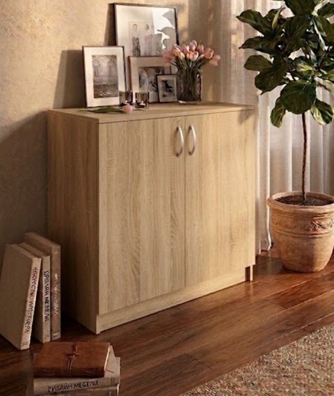 Komod MB 32, laminat, sanoma, 80x80x40 sm — Bakı