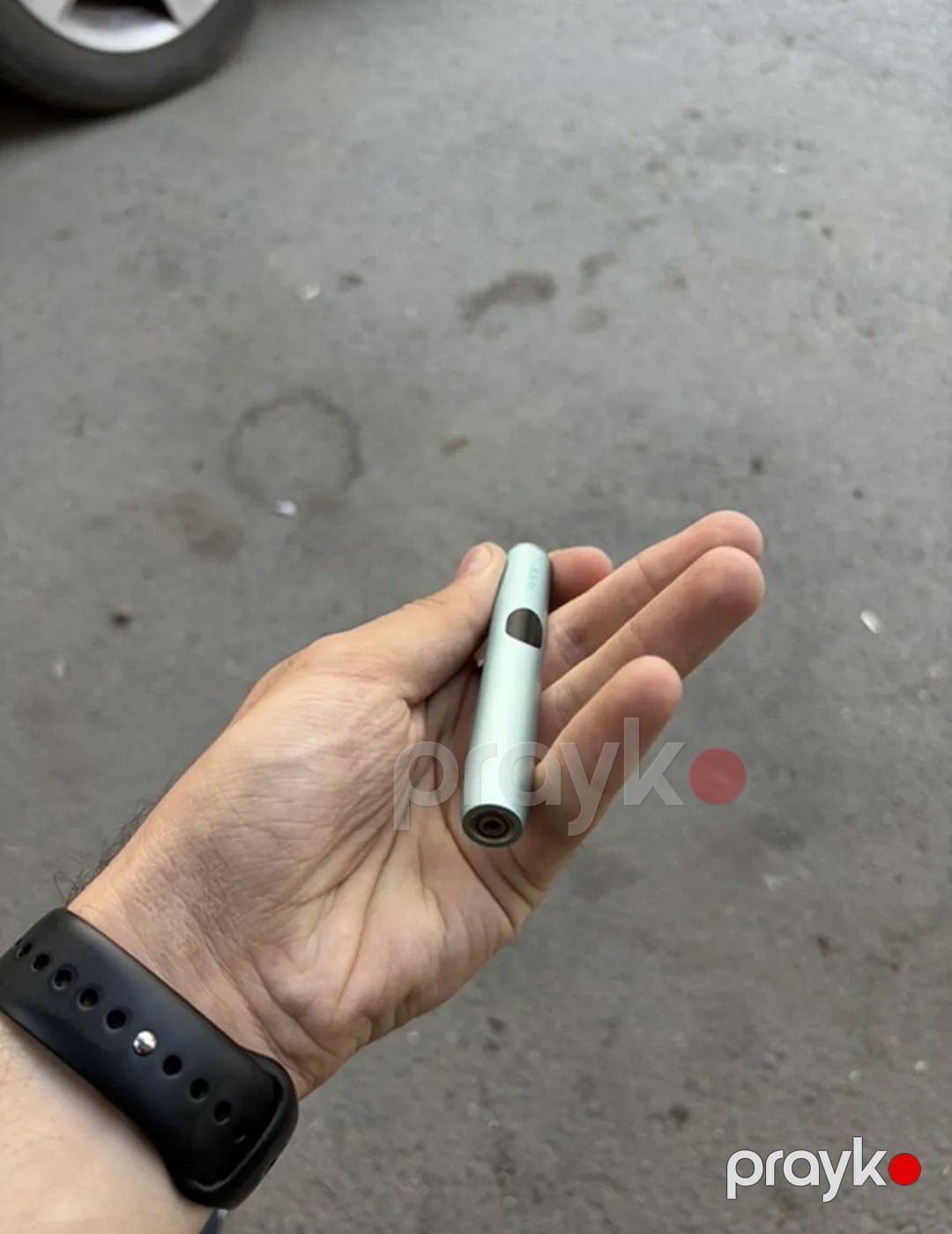 Elektronik siqaret açıq göy rəngli — Elektronik siqaretlər, Bakı (3)