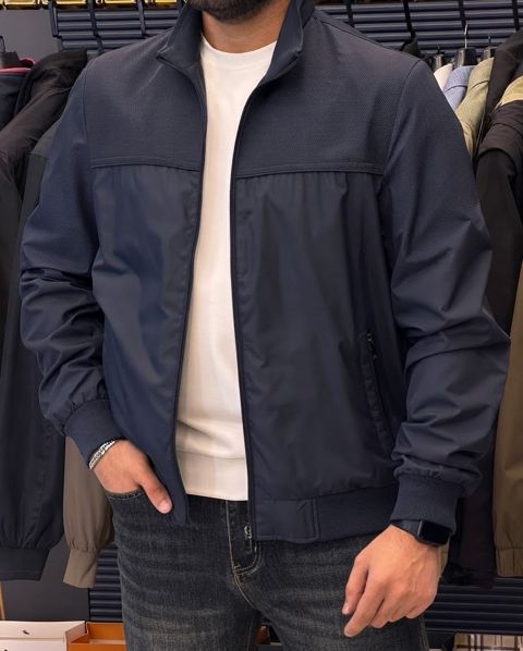Kişilər üşün gödəkçə, göy, poliester, ölçü 3XL — Bakı