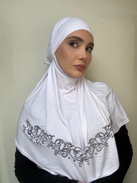 Hicab Ümmü-Gülsüm_0009, ağ — Bakı