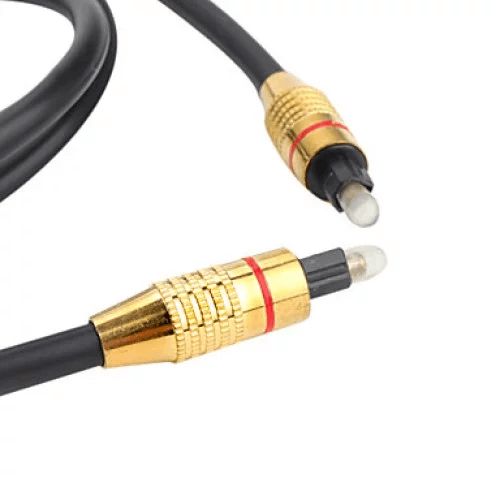 Optical Fiber sound cable Gold (1.5 metre) — Kompüterlər və noutbuklar, Bakı