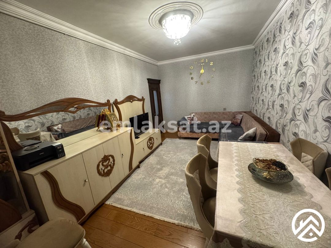 Satılır 4 otaq köhnə tikili 110 m², Yeni Günəşli — Mənzil, Bakı (3)