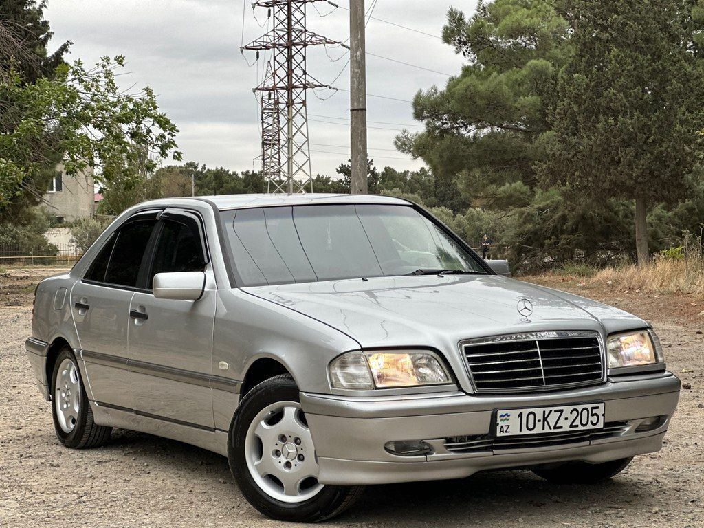 Mercedes C 180, 1.8 L, 1998 il, 385 754 km 10-KZ-205 — Avtomobillər, Sumqayıt (7)