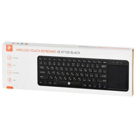 2E KT100 Wireless Keyboard With TouchPad — Bakı