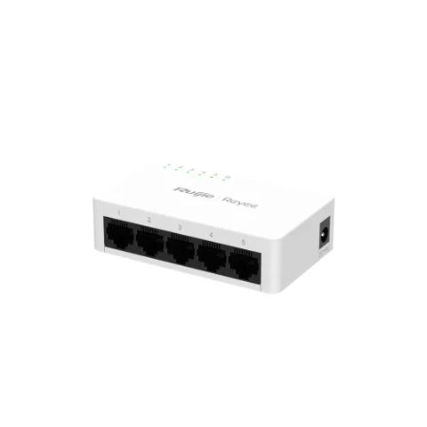 Reyee Switch RG-ES05F (5-Port 10/100 Mbps Unmanaged Non-PoE Switch, Plastic Case) — Bakı