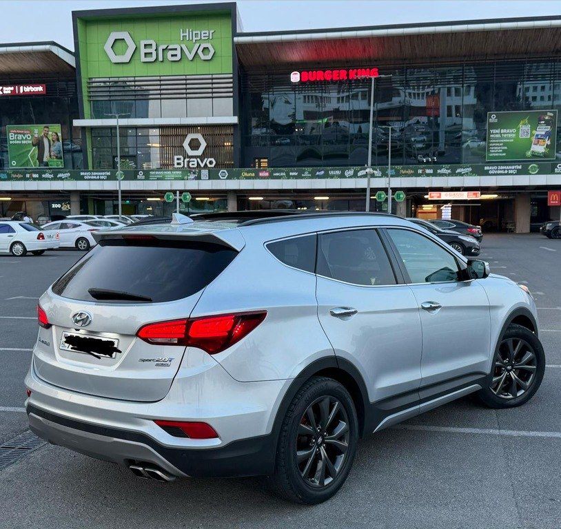 Hyundai Santa Fe, 3.3 L, 2017 il, 85 295 km — Avtomobillər, Bakı (2)