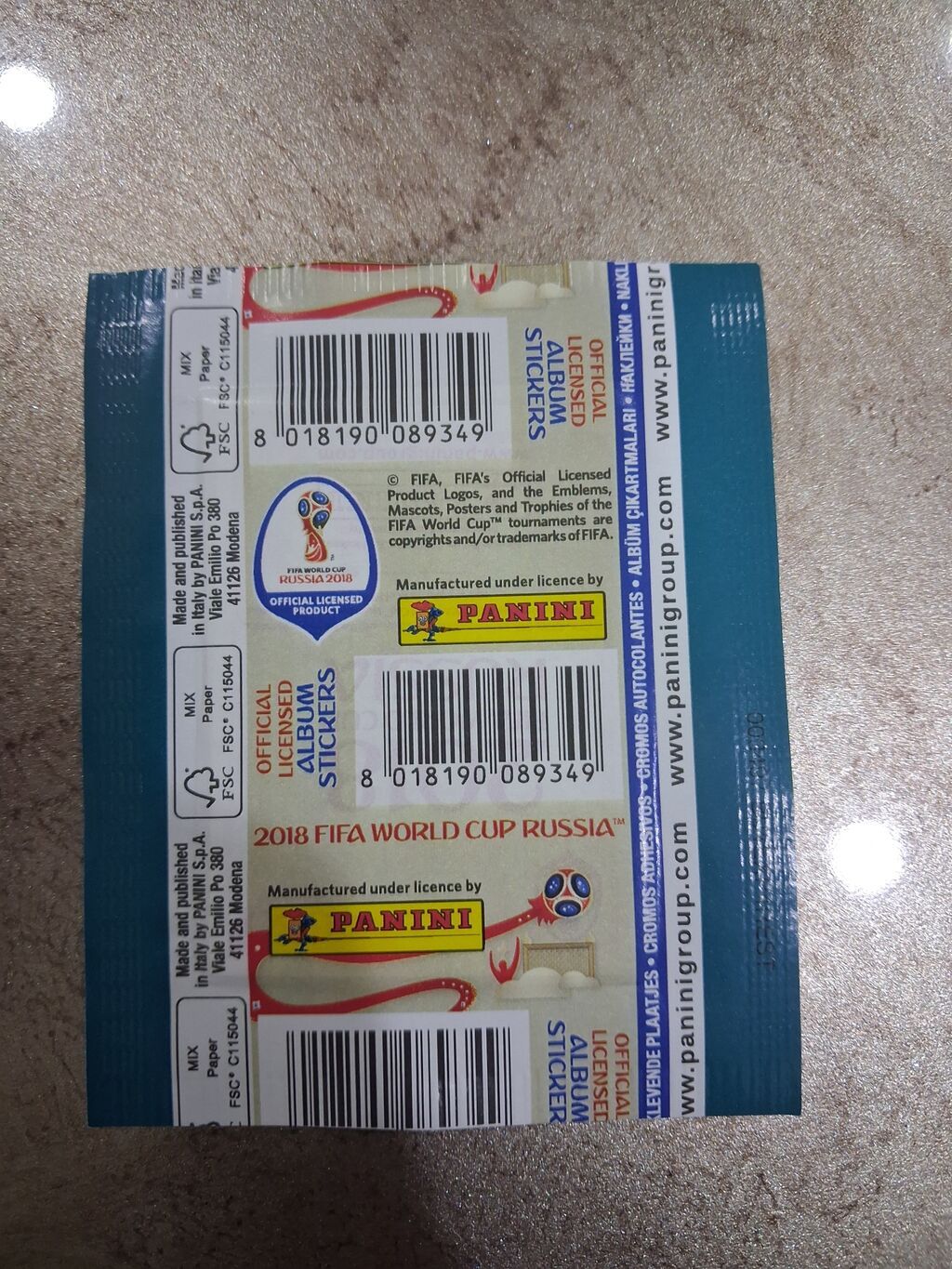 Məhsul: Panini “Fıfa World Cup Russia 2018” rəsmi lisenziyalı stikeri — Digər, Bakı (3)