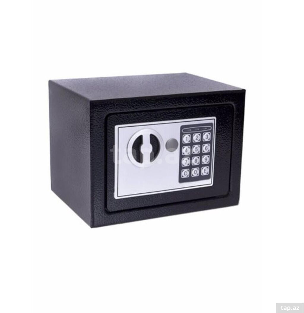 Elektron şifrə ilə seyf – metal korpuslu, kompakt ölçülü, ev və ofis — Seyfləri, Bakı (2)