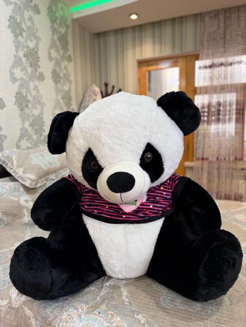 Böyük ölçülü panda oyuncağı - Yumşaq plyuş materialdan hazırlanıb — Digah