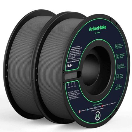 3D Printer üçün plastik - Anker AnkerMake PLA+ B2C - US Black Iteration 1 V6110111 — Bakı