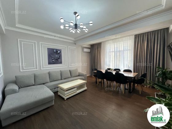 Satılır 3 otaqlı 120 m² yeni tikili Həzi Aslanov m — Mənzil (2)