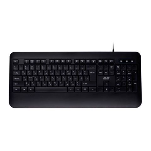 2E KS109 Black USB Keyboard — Bakı