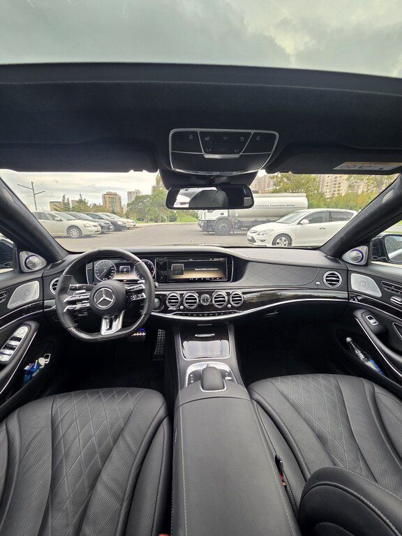 Mercedes S 500, 4.7 L, 2013 il, 170 000 km 10-OH-909 — Avtomobillər, Bakı (9)