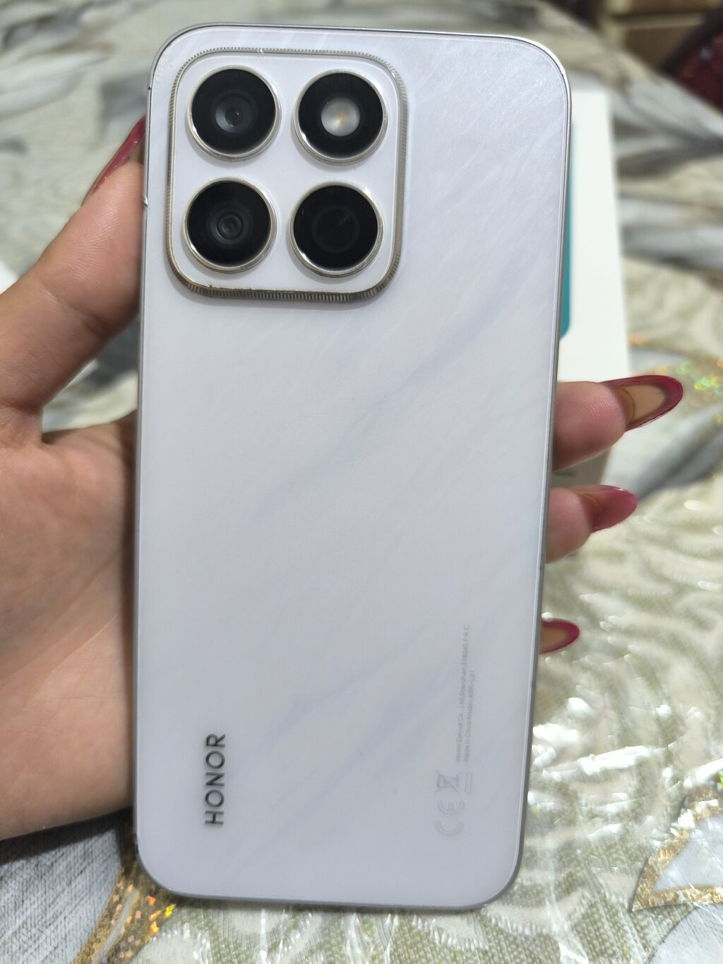 Honor X8c, 256 GB, rəng - Ağ, Barmaq izi — Honor, Bakı (5)