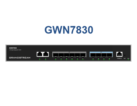 Grandstream GWN7830 Layer 3 Managed Network Switch 6x SFP, 4x SFP+ 2x GbE — 375 ₼ · Bakı · Kommutatorlar və marşrutlayıcılar Grandstream GWN7830 Layer 3 Managed Network Switch 6x SFP, 4x SFP+ 2x GbE — Bakı