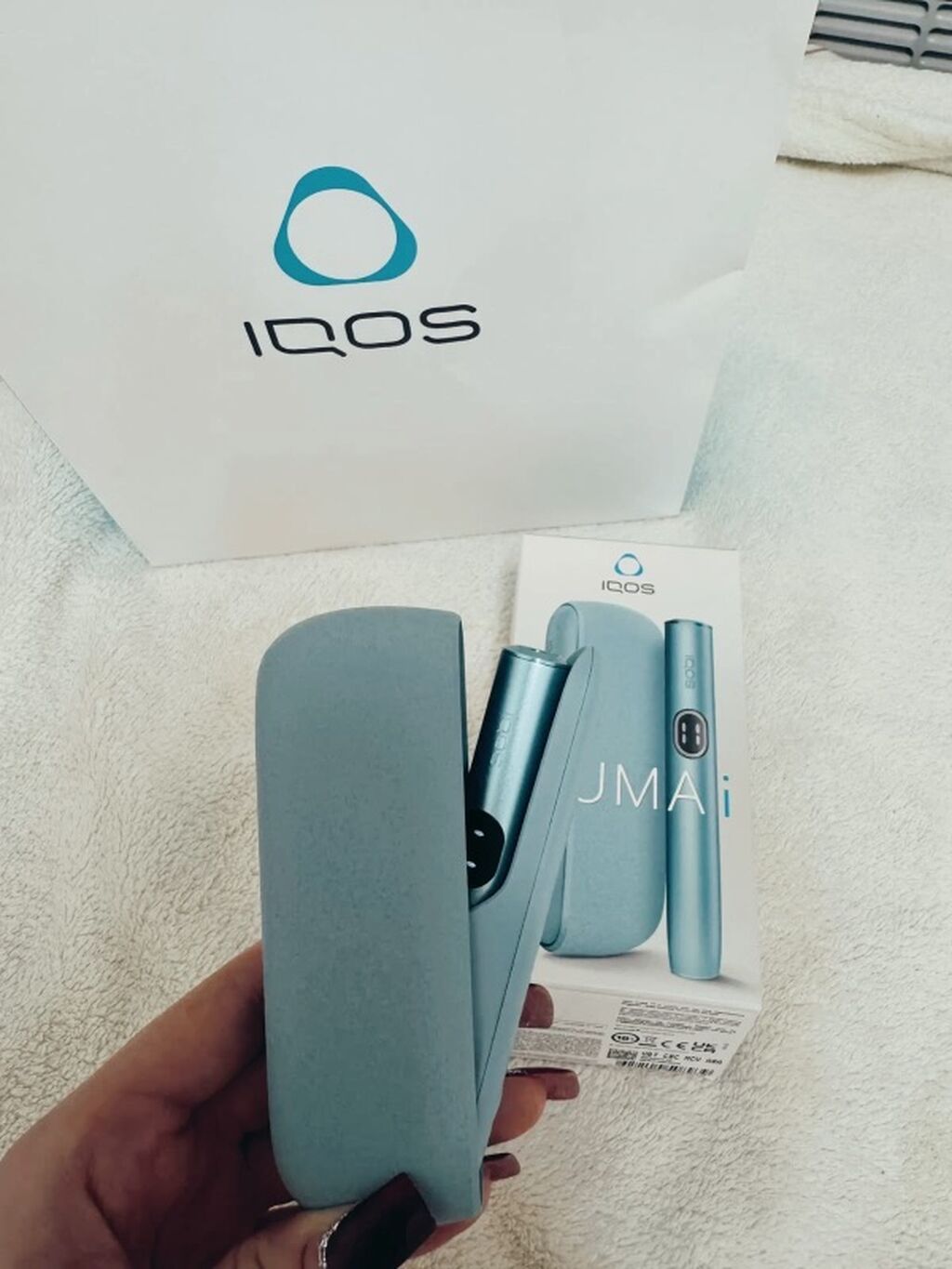 Məhsul: Iqos Iluma (tütün qızdırma cihazı) Təsvir: - Brend: Iqos — Elektronik siqaretlər, Bakı (3)