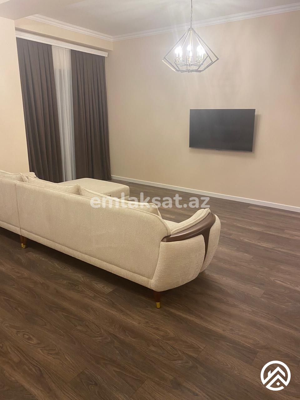 Kirayə (aylıq) 3 otaq yeni tikili 130 m², Ağ şəhər — Mənzil, Bakı (2)