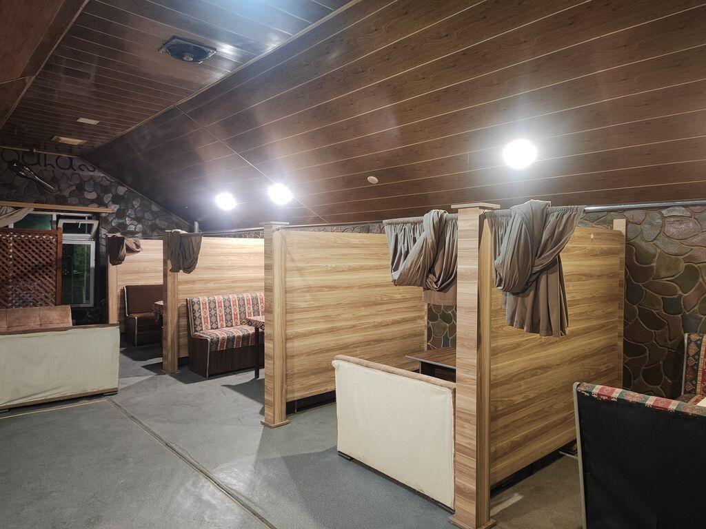 Kafe/restoran üçün kabin mebeli dəsti 4 ədəd taxta arakəsmələr — Digər, Oğuz (5)