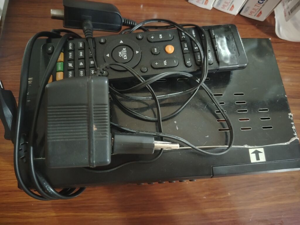 Rəqəmsal TV qəbuledicisi (set-top box) – ATV loqolu model — Rəqəmsal və peyk TV, Bakı (2)