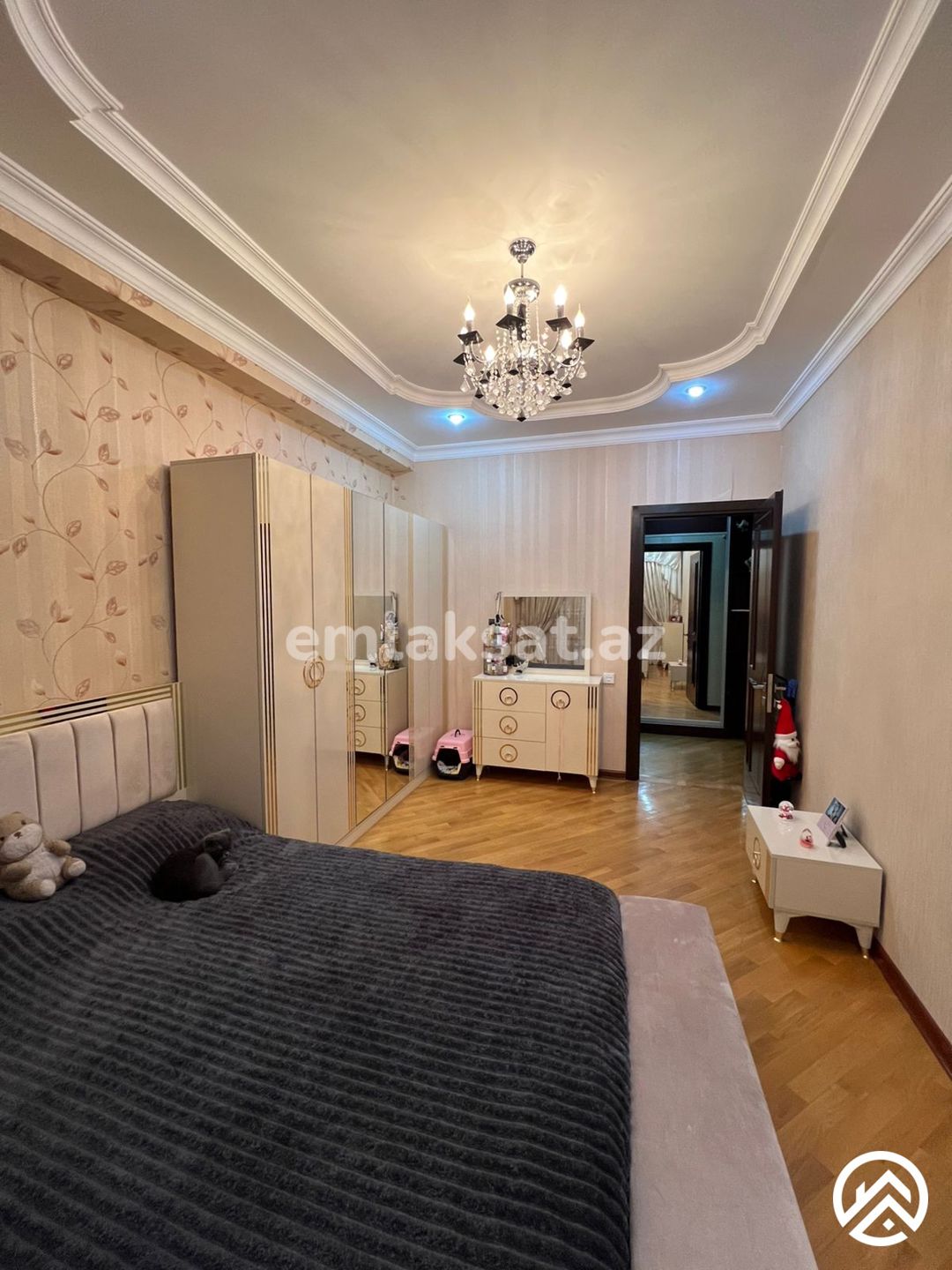 Satılır 4 otaq yeni tikili 140 m², İnşaatçılar metrosu — Mənzil, Bakı (8)
