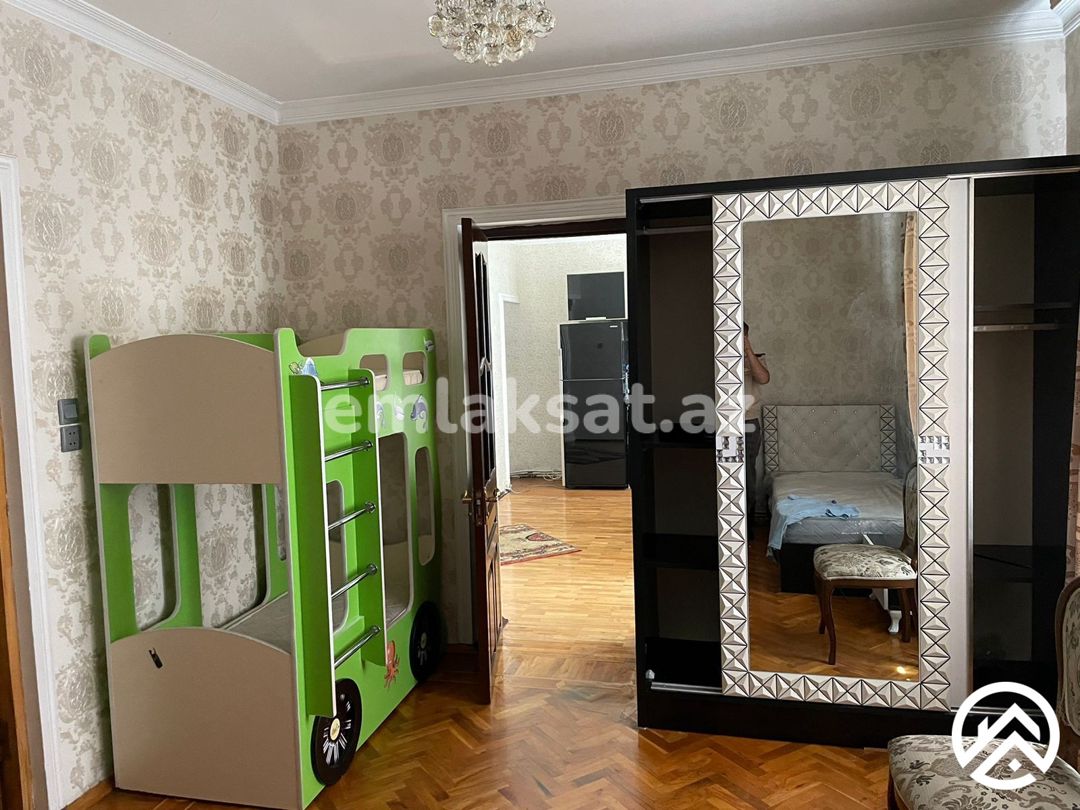 Kirayə (aylıq) 4 otaq yeni tikili 120 m², Elmlər akademiyası metrosu — Mənzil, Bakı (5)
