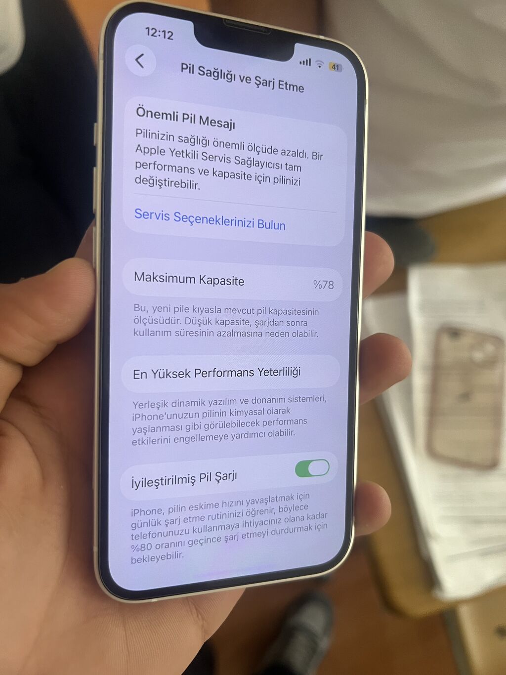 IPhone 13, 128 GB, Ağ, Face ID — Apple iPhone, Bakı (7)