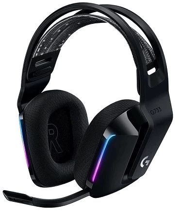 Qulaqlıq Logıtech G733 Lıghtspeed Wireless RGB Gaming Headset - Black - 2.4GHZ - Emea 981-000864 — Kompüterlər və noutbuklar, Bakı (2)