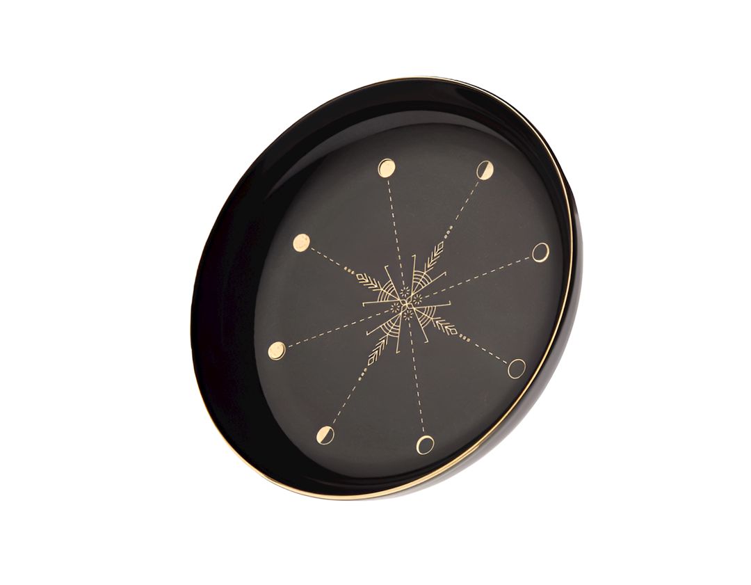 Kasa Porland Night Magic 04ALM005358, 22 sm, farfor, qara — Mallar, Bakı (3)