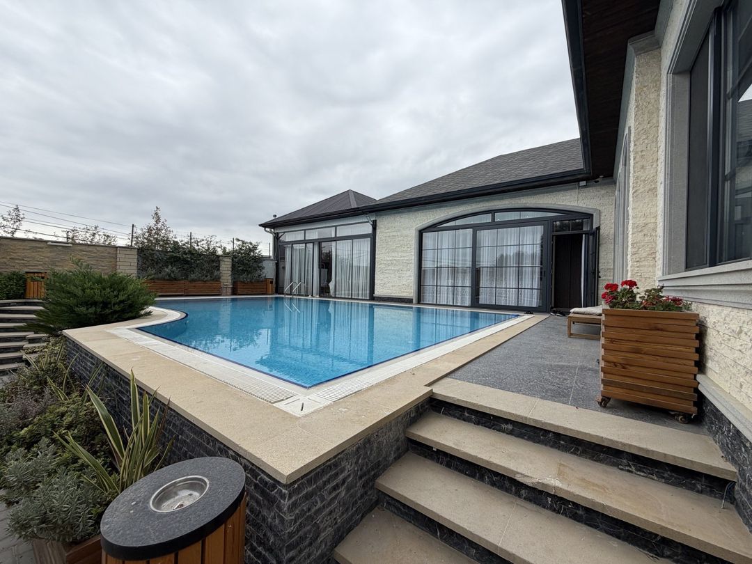Satılır 6 otaqlı həyət evi/bağ evi 210 m² — Ev, villa, Bakı (2)
