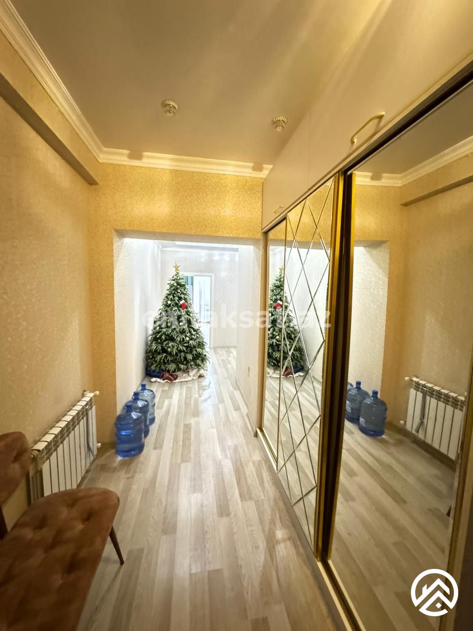 Satılır 3 otaq yeni tikili 129 m², İnşaatçılar metrosu — Mənzil, Bakı (10)