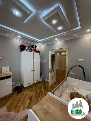 Satılır 3 otaqlı 133 m² yeni tikili Həzi Aslanov — Mənzil (9)