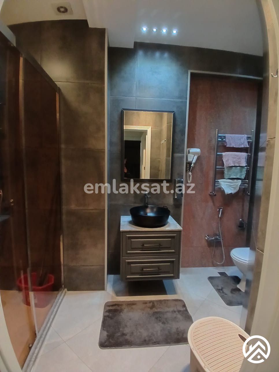Kirayə (aylıq) 2 otaq yeni tikili 80 m², Bayıl — Mənzil, Bakı (8)