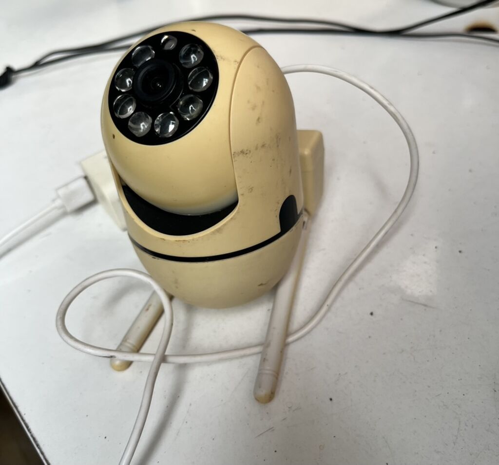 Wi‑Fi IP döner təhlükəsizlik kamerası - 2 antenalı naqilsiz qoşulma — Surveillance sistemləri, Bakı (2)