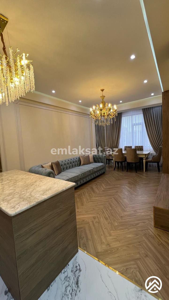 Kirayə (aylıq) 2 otaq yeni tikili 70 m², Gənclik metrosu — Mənzil, Bakı (5)
