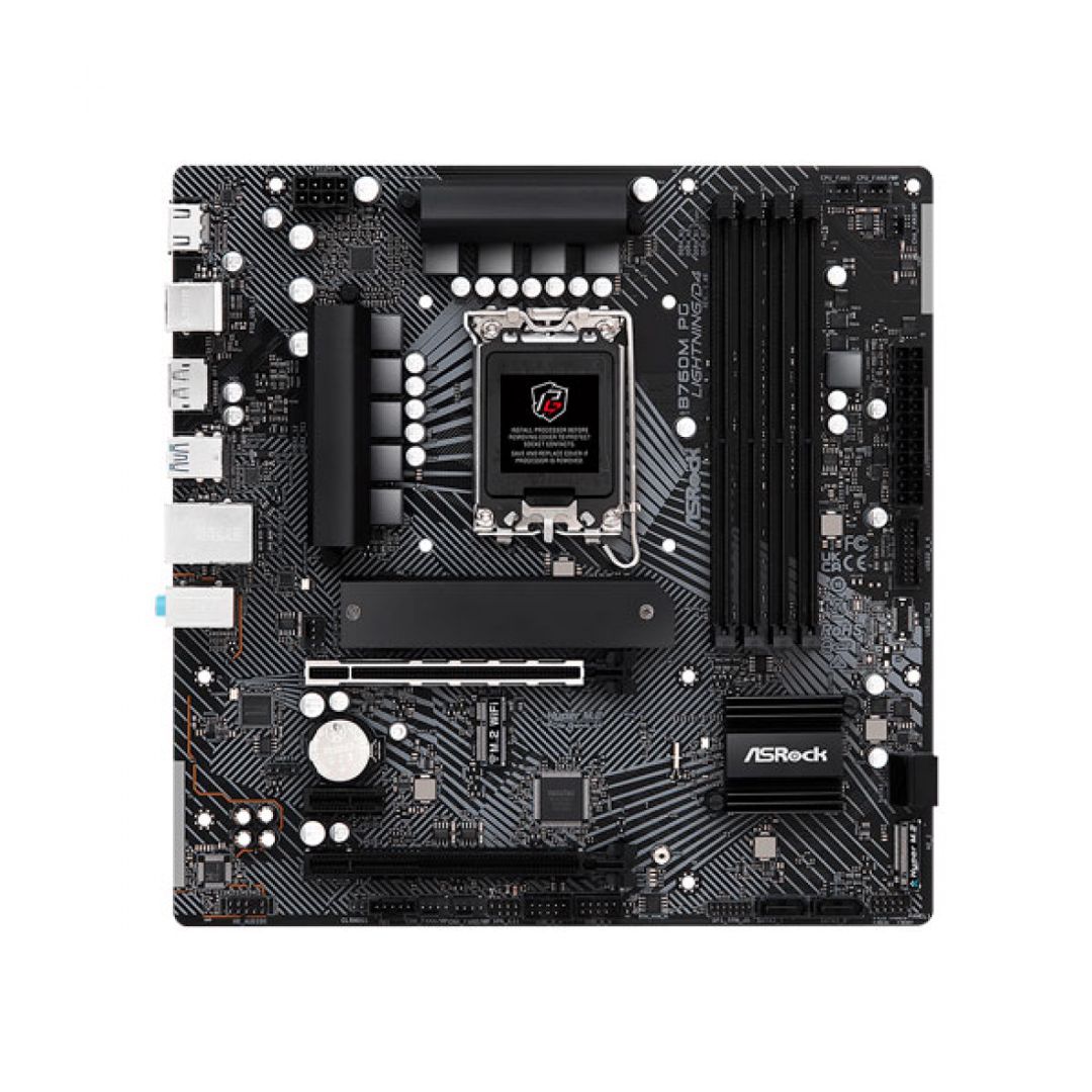 ASRock B760M PG Lightning/D4 — Ana platalar, Bakı (6)